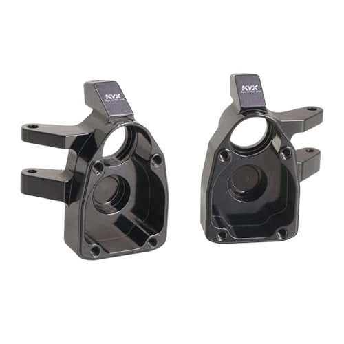 KYX Racing Aluminum Portal Axle Steering Knuckles Upgrades Parts Accessories for 1/8 RC Crawler Car Axial AXP8 Gilamon