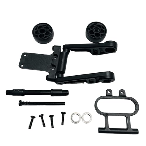 ZDdingTech M16108 Wheelie Bar Parts for 1:16 HBX 16889 16890 16890A 16889A 16889PRO HM161 RC Trucks Parts (M16108 Head up Wheels)