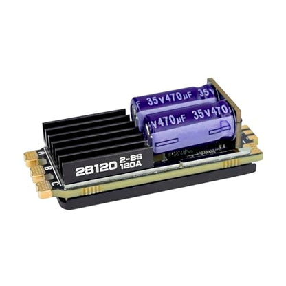 120A ESC 2-8S Brushless AM32 for RC Cars Boats Trucks | STM32G071, 64MHz, Forward Reverse Brake, Dshot, PWM, Oneshot, Multishot