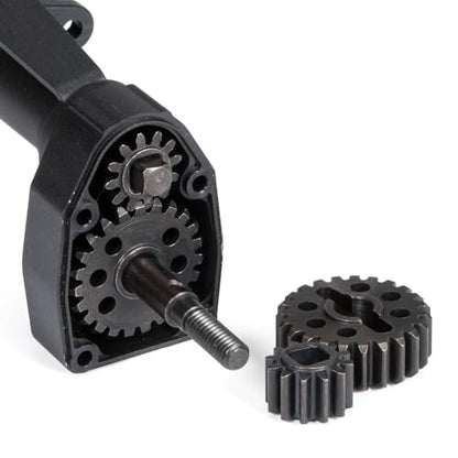Heat Treated Steel 15T/20T Portal Overdrive Gear 36% OD 12T/23T Standard Gear for Axial 1/10 Capra F9 SCX10 III AR45 Portal Axle (12T 23T) - color: 12t 23t
