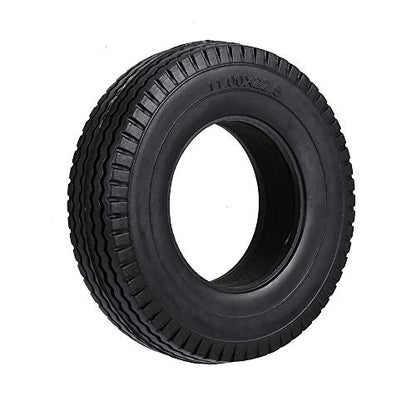 GoolRC 4pcs Trailer Car Rubber Tires for 1/14 Tamiya Tractor Truck RC Climber Trailer