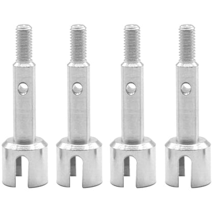 4Pack Vgoohobby RC Rear Wheel Axle Cups Wheel Stub Axle Shafts Compatible with WLtoys 144001 1/14 RC Car