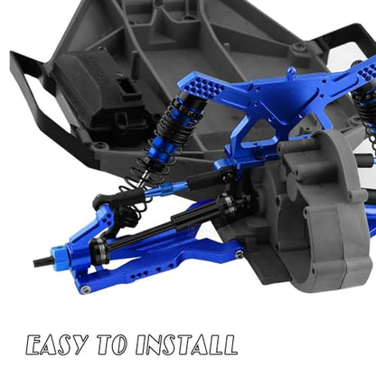 RC Drive Shaft CVD Axles Upgrades Part for 1/10 Slash 2WD VXL Stampede 2WD VXL Rustler 2WD VXL Hoss 2WD VXL,Stainless Steel #45 Rear Driveshaft CVD Front Axles w/Hex,Black - color: Black - (Drive Shaft)