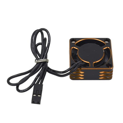 RC Motor Cooling Fan, Lightweight and Stable ESC Motor Cooling Fan 19000rpm for Replacement (Gold) - color: Gold