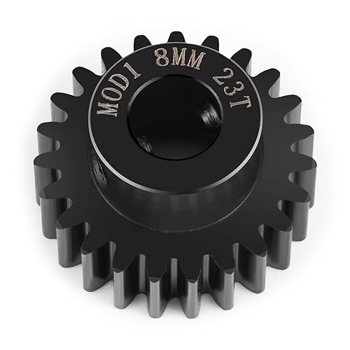 M1 Steel Motor Gears Pinion 8MM 23T for Tra-xxas 1/5 X-MAXX RC Car - style: 23T