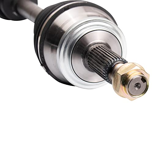 TRQ Front Driver Side CV Axle Assembly Compatible with 16-18 Toyota RAV4 LE Limited XLE SE Japan Built Models 1st VIN Digit J 11-16 Scion tC Manual Transmission - style: CSA32572