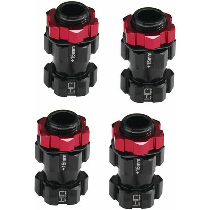 Hot Racing AON117X15 Aluminum 17mm Hex Hubs 15mm Offset Arrma 1/8 4x4