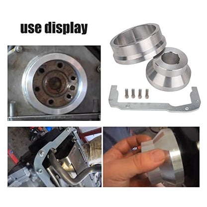 3mirrors LS Alignment Tool, Oil Diverter Barbell Front and Rear Cover Billet Alignment Tool & Oil Pan Alignment Tool Fits for GM LS Engines LS1 LS2 LS3 LS4 LS6 LS7 LS9 LSA L99 LS9 4 4.8 5.3 5.7 6.0