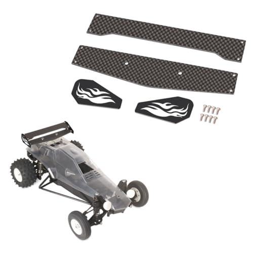 RC Rear Wing for Tamiya 1/10 Hornet EVO RC Rear Wing Spoiler Carbon Fibre for Tamiya 1/10 Hornet EVO RC Accessories