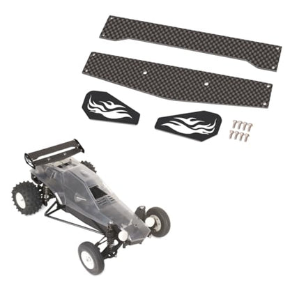 RC Rear Wing for Tamiya 1/10 Hornet EVO RC Rear Wing Spoiler Carbon Fibre for Tamiya 1/10 Hornet EVO RC Accessories