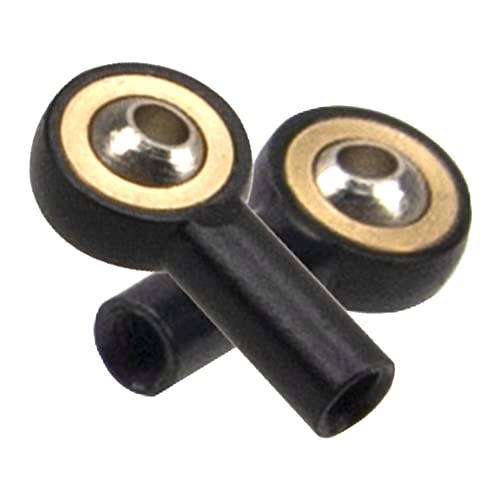 10Pcs ShareGoo M2.5 Tie Rod End Ball Head Holder 2.5mm Thread Ball Joint Link Compatible with Wltoys A959 12428 144001 WPL C14 C24 MN D90 MN99S RC Car