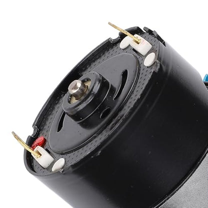 Keenso RC Car Motor, 550 Brushed Motor with Aluminum Copper Build and Blue Heat Sink, 1 8in Shaft Replacement for 1 10 RC Crawler for Axial SCX10 HPI JL 90046 (12T) - size: 12T