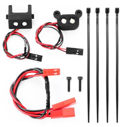 RC Car LED Light Kit Front & Rear Headlight Taillight Set Compatible with for LOSI 1/14 Mini 8IGHT 4WD Buggy Car Upgrade Parts
