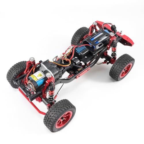 Magnetic Body Post Conversion & Lift Kit Set for 1/12 RC Crawler - Adjustable Height, Strong Magnets for MN128 MN86 G500 Upgrade (46g) (Red) - color: Red