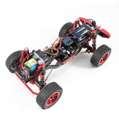 Magnetic Body Post Conversion & Lift Kit Set for 1/12 RC Crawler - Adjustable Height, Strong Magnets for MN128 MN86 G500 Upgrade (46g) (Red) - color: Red