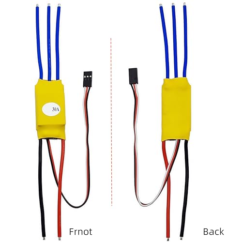 ESC 30A High-Power Brushless Motor Electronic Speed Controller for RC Plane Helicopter Car Boat Tank