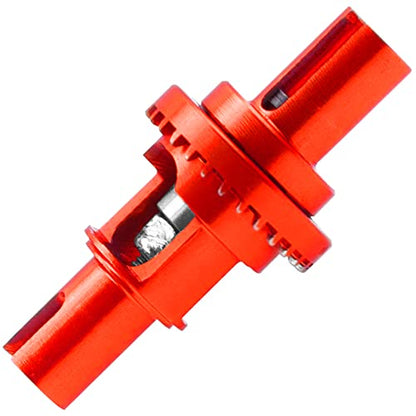 2Pcs Vgoohobby Metal Ball Differential W/Bearing Upgrade Part Compatible with WLtoys 1/28 K969 K979 K989 K999 P929 P939 MINI-Q MINI-Z AWD IW04 RC Car (Red) - color: Red