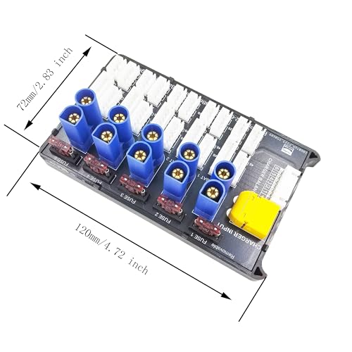 EC5 Parallel Charging Board 2S-6S Lipo Battery Balance Charge Board Expansion Board for RC Drone Helicopter Battery Charger