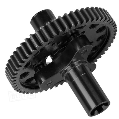 Metal Spur Gear Slipper Clutch 57T(32dp) with 15T/16T/17T Pinions Gear Upgrades Part for 1/10 Granite/Senton/Big Rock/Vorteks 3s mega550,Kraton/Outcast 4S,Black