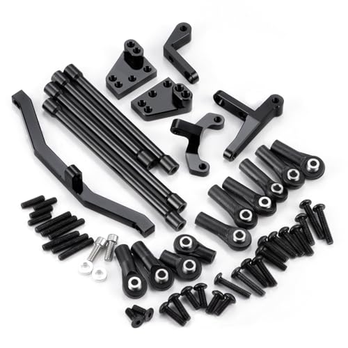 Aluminium Front Suspension Three Link Kit | Upgrade Parts, For 1/10 TF2 Trail Finder 2, RC Crawler Car