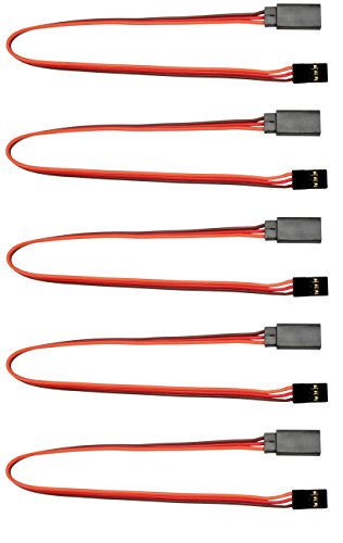 JR Style 9" / 225mm Servo Extension - 5 Pack #1010