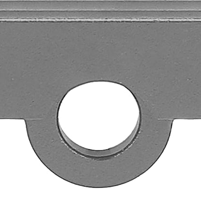Tall Battery Holder Mount Hold Down for 1/10 2WD 5822 5822A, Aluminium Alloy RC Battery Mount Plate, Battery Holder Mount with Strap for 1/10 () - color: Gray