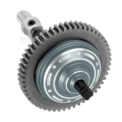 RC 54T Center Differential Upgrades Part for 1/10 Slash 4X4 VXL Rustler 4X4 VXL Stampede 4X4 VXL Hoss 4X4 VXL,54T Center Differential,Titanium