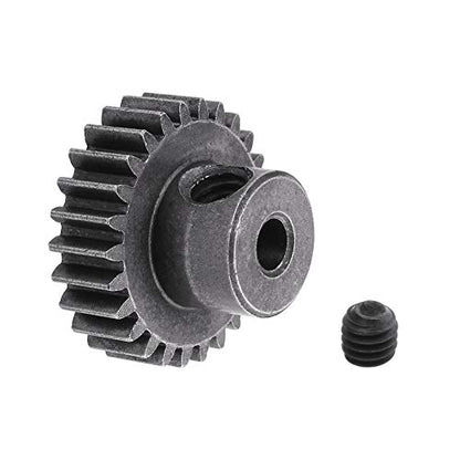 HobbyPark Steel Metal Mod 0.6 Module Pinion Gear Set 3.175mm Motor Gears 17T 21T 26T 29T 11189 11176 11181 11119 for RC Car Redcat HSP Exceed (4-Pack)