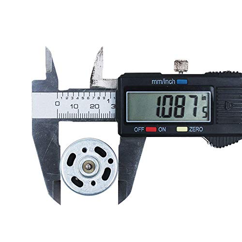 12V DC Motor, Small Electric Motor for RC Car DIY | High Speed High Torque Compact Brushed 12V Motor 2.3mm Shaft for RC cars, Hobby models, Robotics and DIY Replacement projects