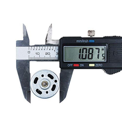 12V DC Motor, Small Electric Motor for RC Car DIY | High Speed High Torque Compact Brushed 12V Motor 2.3mm Shaft for RC cars, Hobby models, Robotics and DIY Replacement projects