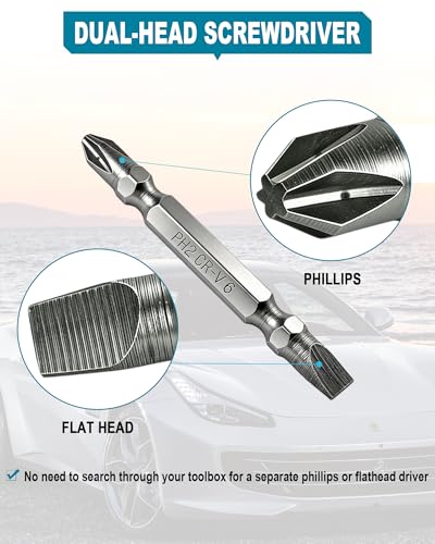 Stainless Steel License Plate Screws, M6 (1/4"), with Chrome Caps | Rustproof Car Tag Fasteners, Front Rear Mount Hardware, Machine Bolts Nuts + Self-Tapping Screws Nylon Inserts + Screwdriver - style: Self tapping & Mechanical Screws