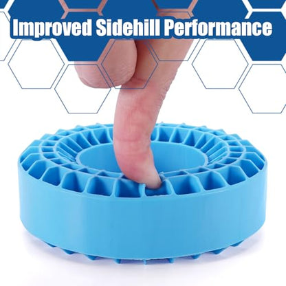 INJORA Silicone Rubber Inserts for 132-134mm (5.25" OD) 2.2" Tires, BL - color: Blue