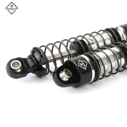 CR18P Shocks 59MM Aluminium Oil-Filled Shock Absorber With Spring | Long Travel Shocks For HobbyPlus CR18P EVO PRO Furitek Upgrade Parts 1/18 RC Crawler