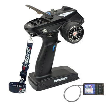 X6 6 Channel Rc Transmitter and Receiver P6FG Built-in Gyro Mixed Mode Out of Control Protection RC Controller for Remote Car/Boat/Tank
