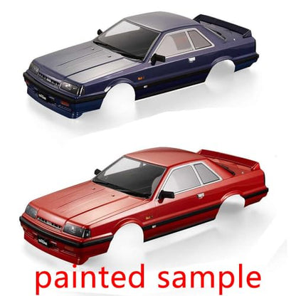 1/10 Killerbody Scale RC Onroad Racing Drift Touring Car Transparent Clear Lexan Body Shell (Skyline R31) - style: Skyline R31