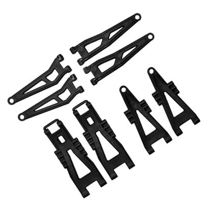 RC Cars Crawler Parts Compatible with HBX for HAIBOXING 901 901A 903 903A 905 905A 1/12 RC Car Upgrades Parts Accessories Front and Rear Suspension Arm Set