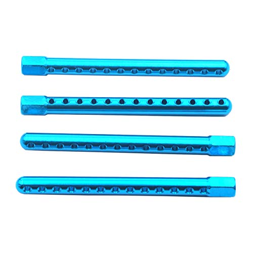 RC Aluminum Body Post Mounts,RC Car Shell Column 60mm Compatible with Redcat Racing Lightning STK STR EPX PRO 1/10 On-Road Car,Blue