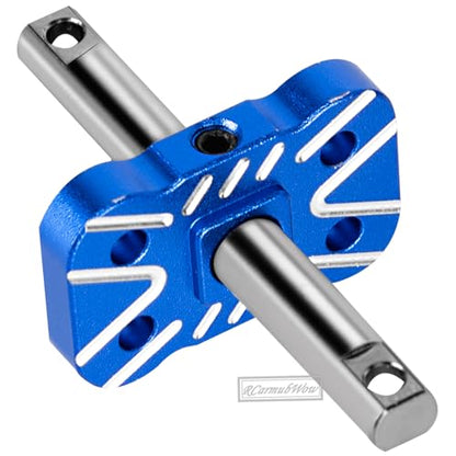 RC Differential Locker Spool Upgrades Part for 1/10 Slash 2WD(VXL),Rustler 2WD(VXL),Stampede 2WD(VXL),Bandit 2WD(VXL),Aluminum Diff Locker Mounts Hop-up,Navy Blue