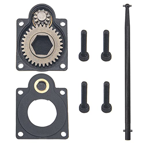 RC Pull Starter R020 & RC Electric Roto Starter E-Start Backplate Power Back Cover 11011 & Drill Start Wand Power Starter Shaft Rod Pin End 11003