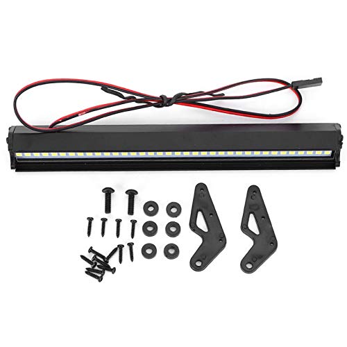 RC LED Light Bar High Simulation Roof Lamp 36 LED Lights for SCX10 90046 D90 1/10 RC Crawler Car, Easy Installation for Attractiveness