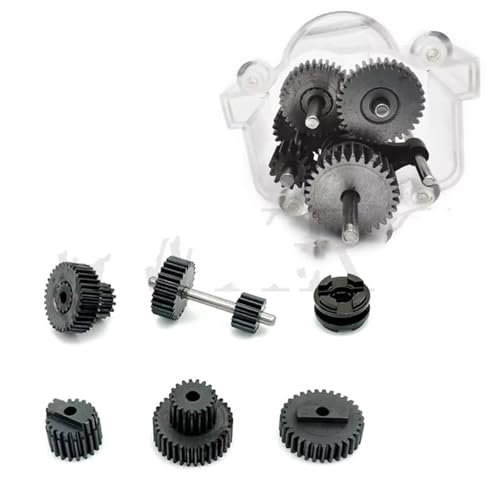 RC Crawlers Components For WPL B14 B16 B1 B24 B36 C14 C24 C34 C44 2 Speed Transmission Accessories Replacement Metal Gearbox Gear Upgrade Spare RC Car Part