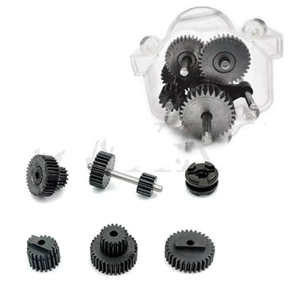 RC Crawlers Components For WPL B14 B16 B1 B24 B36 C14 C24 C34 C44 2 Speed Transmission Accessories Replacement Metal Gearbox Gear Upgrade Spare RC Car Part