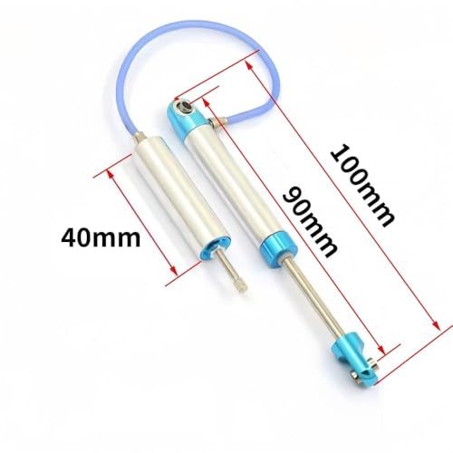 RC Car Shocks,2Pcs Negative Pressure Piggyback Shock Absorber (90mm) | For 1/10 RC Crawler Car Axial SCX10 RR10 Wraith CAPRA Traxxas TRX4