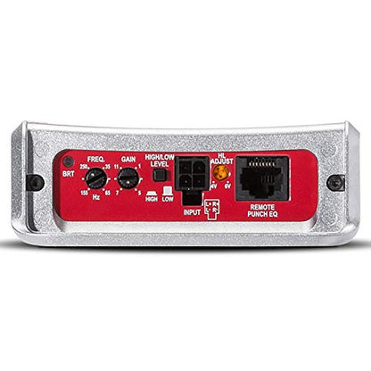 Rockford Fosgate Punch PBR300X1 300-Watt Mono Boosted Rail Amplifier | Class-BR, Ultra Compact Chassis, Easy on Vehicle Electrical System - style: Mono