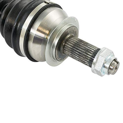 TRQ Front 2 Piece CV Axle Shaft Assembly Set | For 09-13 Subaru Forester 11-14 Impreza WRX Driver & Passenger Side - style: CSA70767
