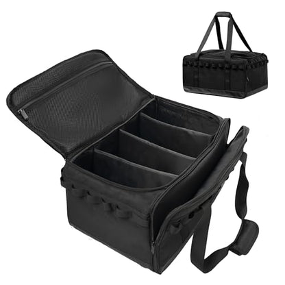 35L Camping Bag,Tactical Duffle Bag with Waterproof Bottom,Shoe Bag for Travel/Outdoor with 3 Adjustable Dividers,Picnic Camping Organizer,Multi-functional Duffel Bag for Camping/Sports/GYM - style: Standard Style