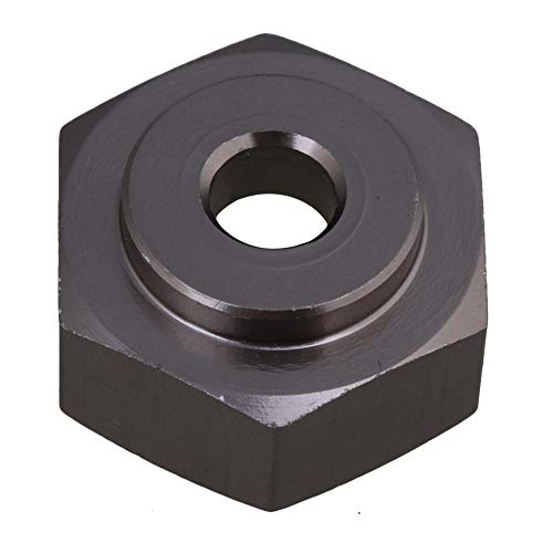 Mxfans Titanium Alloy N10237 RC 1:10 Model Car Wheel Hex Adapter 12mm to 17mm Upgrade Parts Set of 4