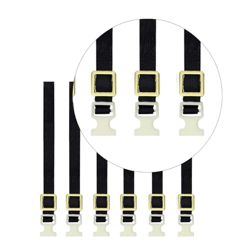 Menolana 6 Pieces Roof Rack Luggage Rope RC Crawler Elastic Straps RC Car Roof Rack Luggage Rope Adjustable Buckle Material Suitable for RC Crawler, Yellow - color: Yellow