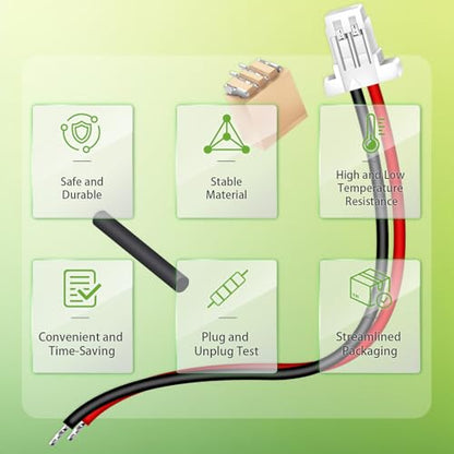 20 Sets/80 Pcs Mini Micro JST-SH-SMD-VHR 1.0mm 2-Pin Connector Kit | Premium Automotive Wiring, Heavy Duty Terminals, Reliable Circuit Board, High Temperature Housing, Easy Project Assembly - size: 2-Pin, style: JST-SH-VHR