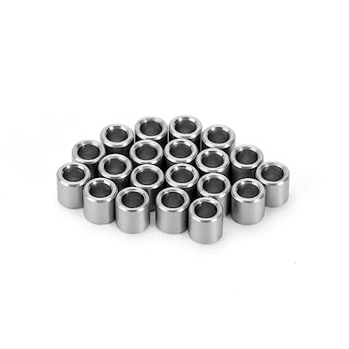 INJORA M2.5 Flat Stainless Steel Washers Spacers for 1/18 TRX4M, 80PCS